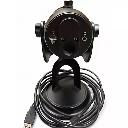 Used Blue Yeti Blackout USB Microphone - musicians--Friend