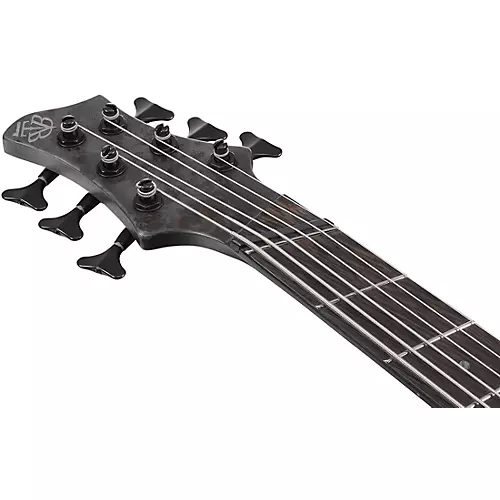 Ibanez BTB806MS 6-String Multi Scale Electric Bass Transparent Gray Flat - musicians--Friend