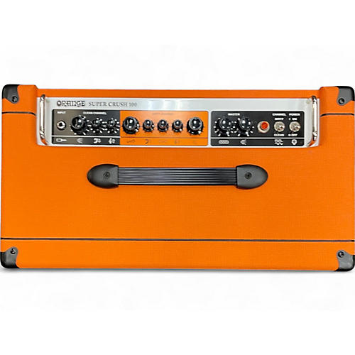 Used Orange Amplifiers Super crush 100 Guitar Combo Amp - musicians--Friend