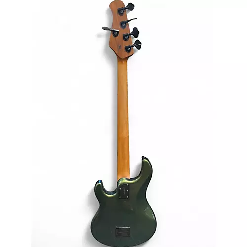 Used Ernie Ball Music Man StingRay 5 Special HH Emerald Iris Electric Bass Guitar Emerald Iris - musicians--Friend