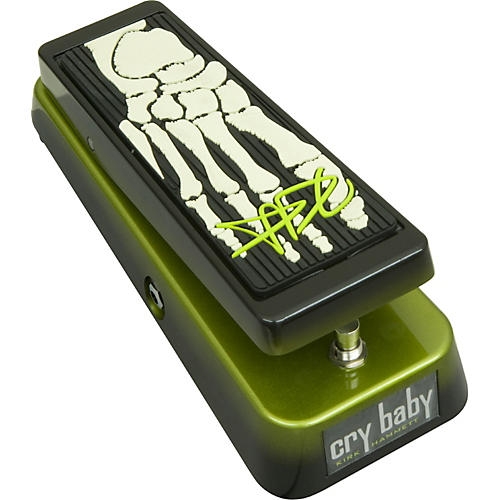 Dunlop KH95 Kirk Hammett Signature Cry Baby Wah Guitar Effects Pedal Black and Green - musicians--Friend