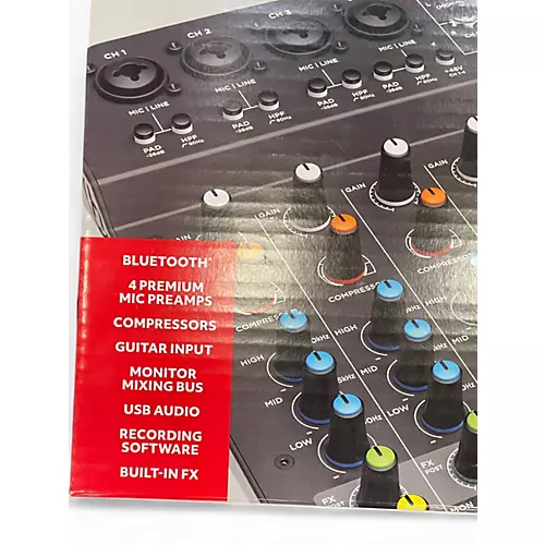 Used Harbinger LVL LX12 Powered Mixer - musicians--Friend