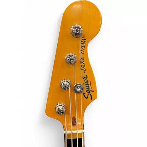 Used Squier Classic Vibe 70s Jazz Bass Natural Electric Bass Guitar Natural - musicians--Friend