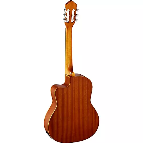 Ortega Family Series Pro RCE131 Acoustic-Electric Slim Neck Nylon String Guitar Satin Natural - musicians--Friend