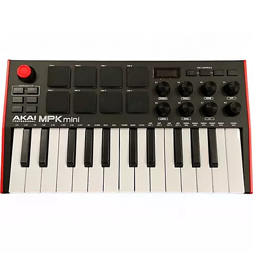 Used Akai Professional MPK Mini MIDI Controller - musicians--Friend