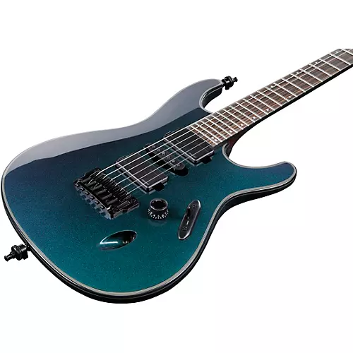 Ibanez S671ALB S Axion Label 6st Electric Guitar Blue Chameleon - musicians--Friend