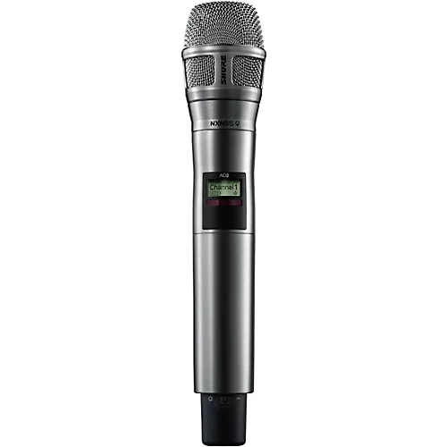 Shure RPW206 Nickel Nexadyne Dynamic Microphone Wireless Capsule, Supercardioid - musicians--Friend