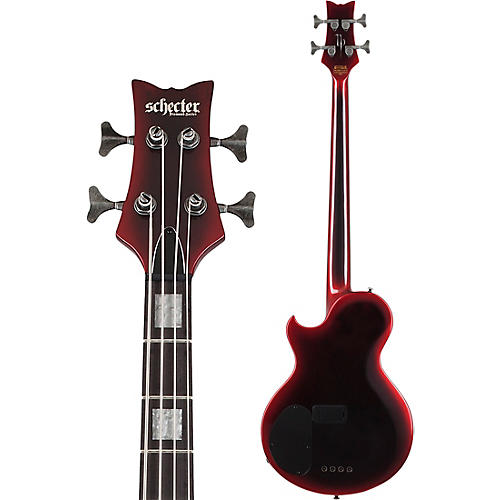 Schecter Guitar Research Nadja Peulen NP-4 4-String Electric Bass Red Syren - musicians--Friend