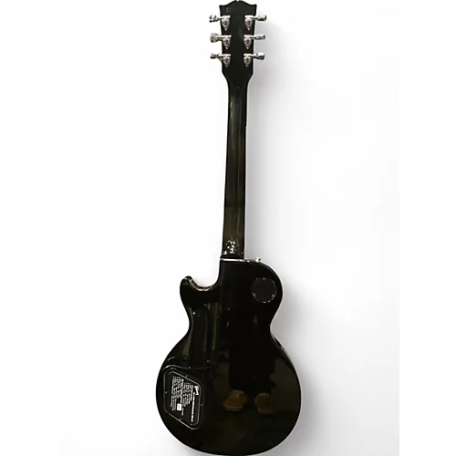 Used 2021 Gibson Les Paul Traditional Pro V Flame Top Ebony Burst Solid Body Electric Guitar Ebony Burst - musicians--Friend