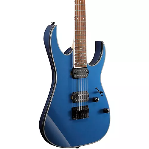 Ibanez RG421EX RG Series 6-String Electric Guitar Prussian Blue Metallic - musicians--Friend