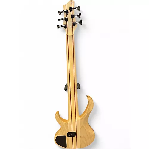 Used Ibanez BTB676m Maple/Walnut Electric Bass Guitar Maple/Walnut - musicians--Friend