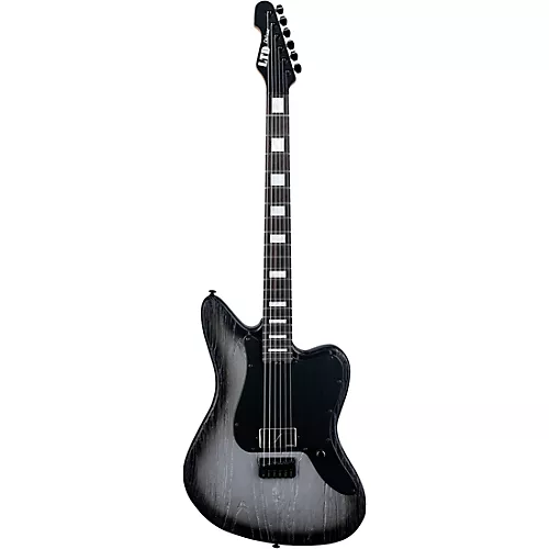 ESP LTD XJ-1 Baritone Electric Guitar Silver Blast - musicians--Friend