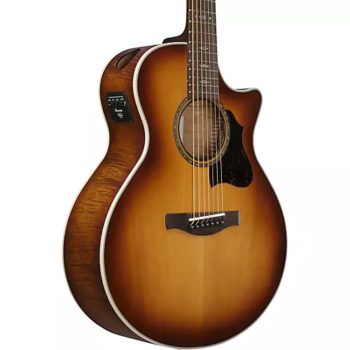 Ibanez AE3007FMH 7-String Grand Auditorium Acoustic-Electric Guitar Tobacco Edge Burst - musicians--Friend