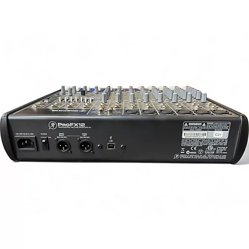 Used Mackie PROFX12 Unpowered Mixer - musicians--Friend