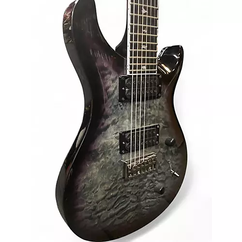 Used PRS SE Mark Holcomb svn Trans Black Solid Body Electric Guitar Trans Black - musicians--Friend