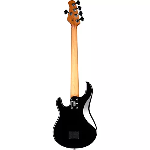 Ernie Ball Music Man StingRay5 Special H 5-String Electric Bass Guitar Black and Chrome - musicians--Friend