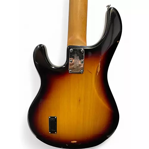 Used Ernie Ball Music Man Stingray 5 String Tobacco Sunburst Electric Bass Guitar Tobacco Sunburst - musicians--Friend