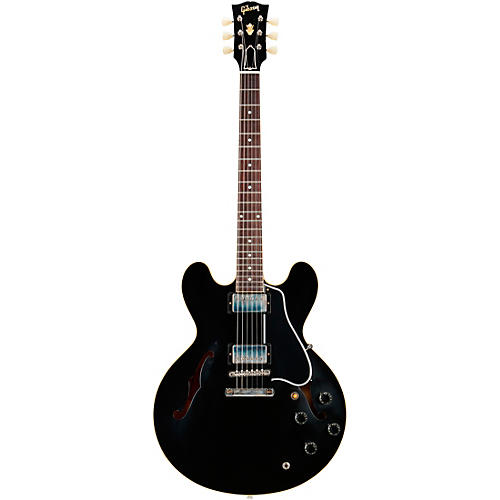 Gibson Custom Murphy Lab 1959 ES-335 Reissue Ultra Light Aged Semi-Hollow Electric Guitar Ebony - musicians--Friend
