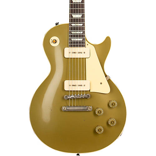 Gibson Custom 1955 NAMM Show Commemorative Edition Les Paul Electric Guitar Nugget Gold - musicians--Friend