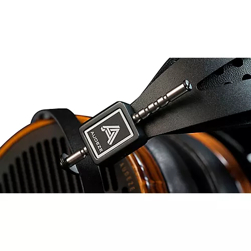 Audeze LCD-3 with Zebrano Wood Rings Black/Brown - musicians--Friend