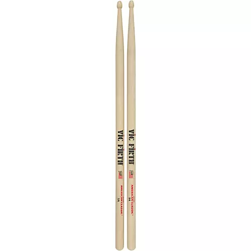 Vic Firth American Classic Hickory Drum Sticks Wood 8D - musicians--Friend