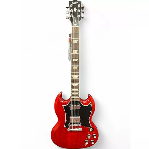 Used 2024 Gibson SG Standard Heritage Cherry Solid Body Electric Guitar Heritage Cherry - musicians--Friend