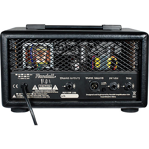Randall RD1H Diavlo 1W Tube Guitar Head Black - musicians--Friend
