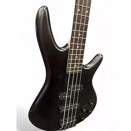Used Ibanez GSR200 Black Electric Bass Guitar Black - musicians--Friend