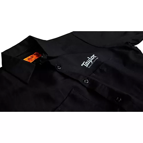 Taylor Crown Logo Work Shirt X Large Black - musicians--Friend
