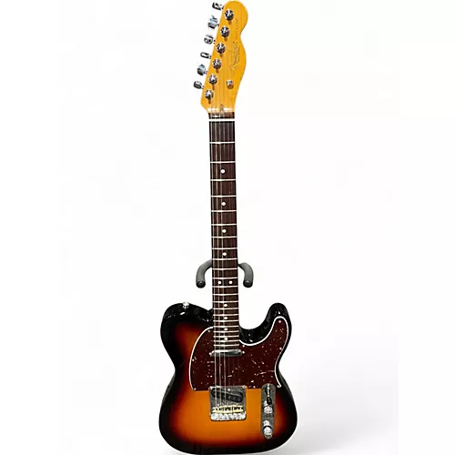 Used Fender American Professional II Telecaster 3 Color Sunburst Solid Body Electric Guitar 3 Color Sunburst - musicians--Friend
