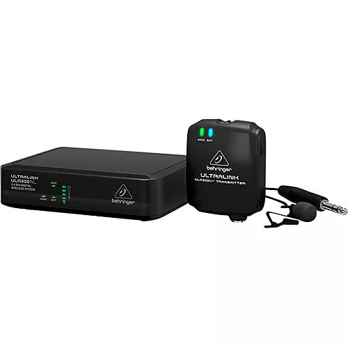Behringer 2.4 GHz Digital Wireless System with Lavalier Microphone, Belt-Pack Transmitter and Receiver - musicians--Friend
