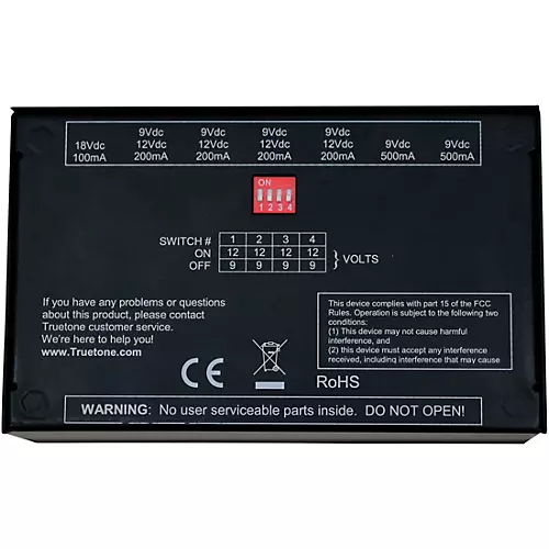 Truetone CS7 1 SPOT Pro Power Supply - musicians--Friend