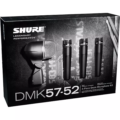 Shure DMK57-52 Drum Microphone Kit - musicians--Friend