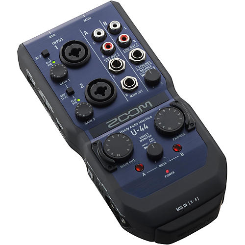 Zoom U-44 Handy Audio Interface - musicians--Friend