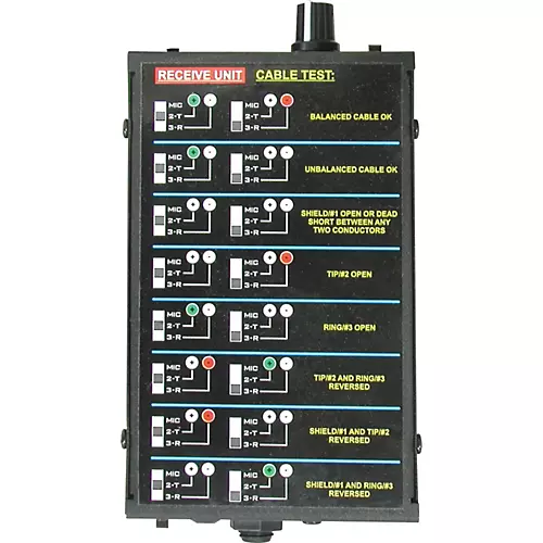 Galaxy Audio CPTS0000 Cricket Polarity Test Set - musicians--Friend
