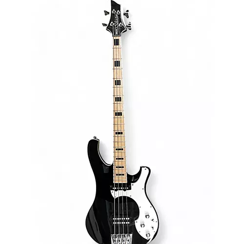 Used Schecter Guitar Research Stargazer-4 Black Electric Bass Guitar Black - musicians--Friend