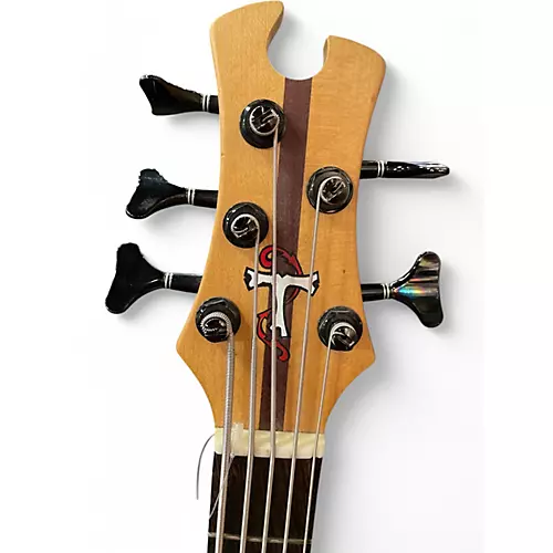 Used Tobias GROWLER V NATURAL Electric Bass Guitar NATURAL - musicians--Friend