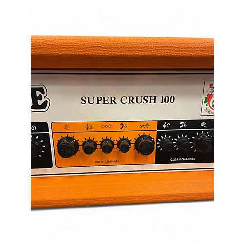 Used Orange Amplifiers SUPER CRUSH 100 Solid State Guitar Amp Head - musicians--Friend