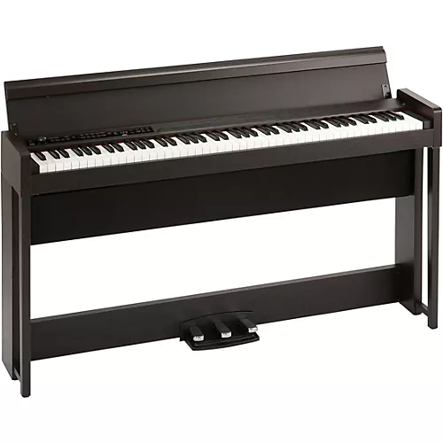 KORG C1 Air Digital Piano With RH3 Action, Bluetooth Audio Receiver Rosewood 88 Key - musicians--Friend