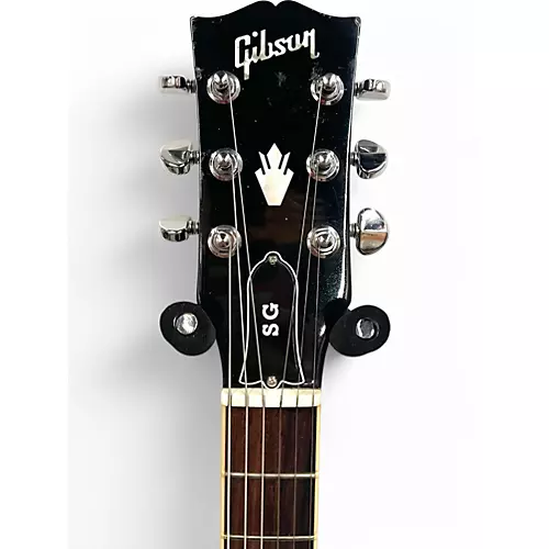 Used 2021 Gibson SG Standard Black Solid Body Electric Guitar Black - musicians--Friend