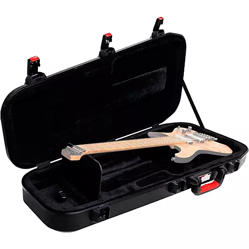 Gator TSA ATA Molded Headless Electric Guitar Case Black - musicians--Friend