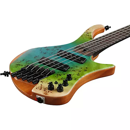 Ibanez EHB1505MS 5-String Multi-Scale Ergonomic Headless Bass Ocean Inlet Flat - musicians--Friend