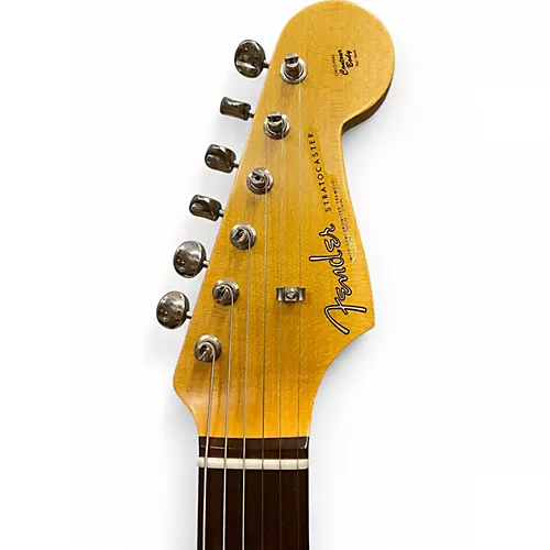 Used Fender 1963 Journeyman Relic Stratocaster Sonic Blue Solid Body Electric Guitar Sonic Blue - musicians--Friend