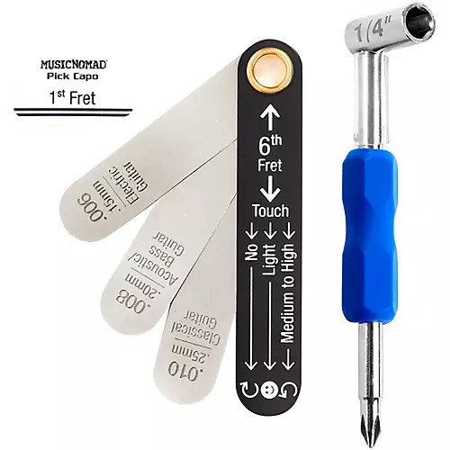 Music Nomad Truss Rod Neck Relief Measure and Adjust Kit for Taylor Guitars - musicians--Friend