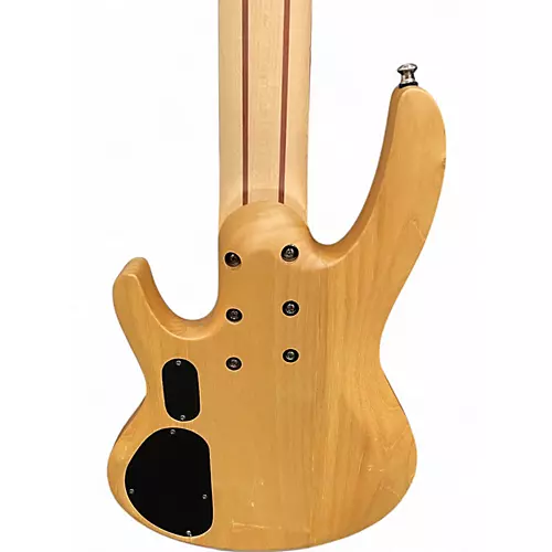 Used Esp  B206 6 String Spalted Maple Electric Bass Guitar Spalted Maple - musicians--Friend