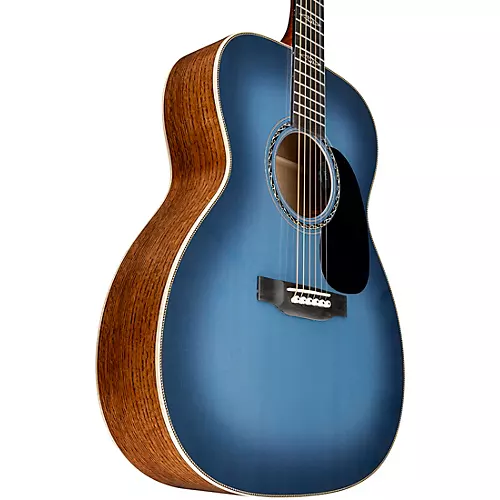 Martin CEO-11 0000 Grand Auditorium Acoustic-Electric Guitar New Horizons Blue Burst - musicians--Friend