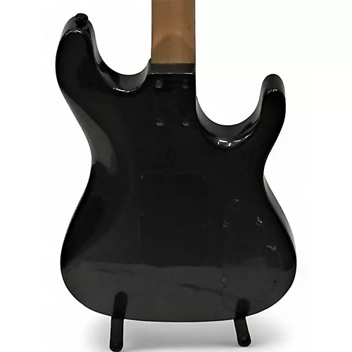 Used Kramer Left Handed Nightswn Black Electric Guitar Black - musicians--Friend