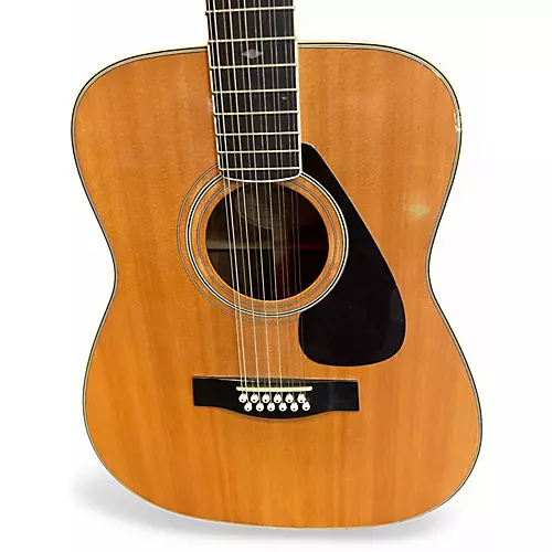 Used 1970s Yamaha  FG 512 Amber 12 String Acoustic Guitar Amber - musicians--Friend