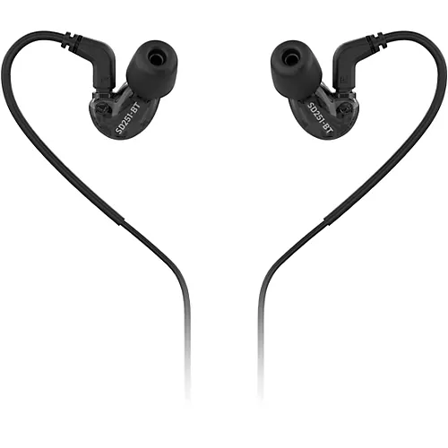 Behringer SD251-BT Studio Monitoring Earphones - Black - musicians--Friend