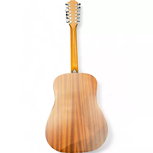 Used Taylor 150e Natural 12 String Acoustic Electric Guitar Natural - musicians--Friend